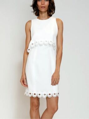 Shoshanna Bloom Dress White Size 4